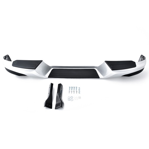 [4M-L200-15-CHAP-REARBUMPER/SILVER#] Mitsubishi L200 2015-2019 series 5 silver rear bumper step