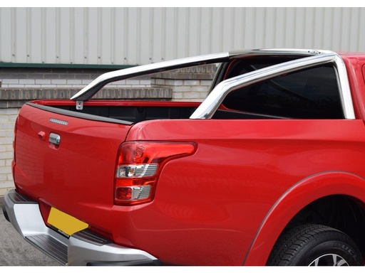 [4M-L200-15RBSS#] Stainless steel single hoop roll bar for the Mitsubishi L200 2015-