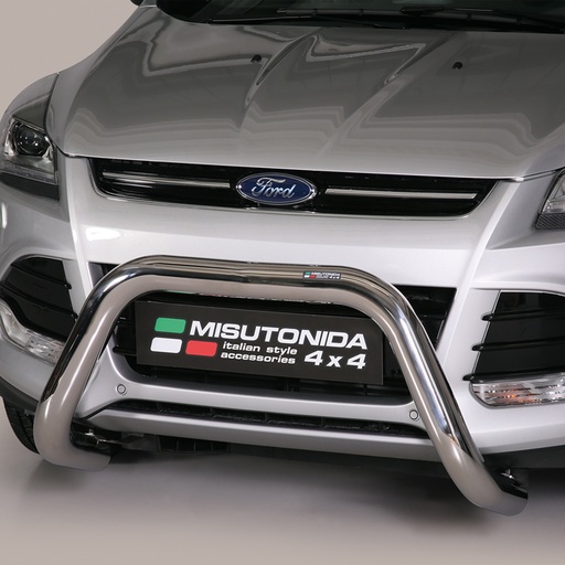 [4M-EC-SB-340-IX#] Ford Kuga 2012-2016 Stainless steel 63MM bull bar
