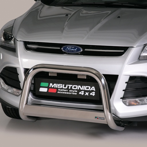 [4M- EC-MED-340-IX#] Ford Kuga 2012-2016 stainless steel 63MM front A-bar