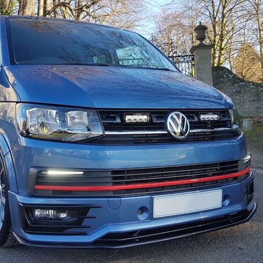 [4M-TRANSPORTER-T6-TL/HL-ST4-EVO#] VW Transporter T6 (2016-2019) ST4 Evolution LED grille integration kit