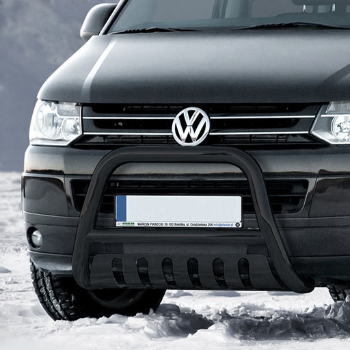 [4M-T5-R0070-04B-2014#] VW Transporter T5.1 Black front styling A-Bar 2010-2015