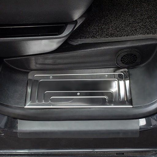 [4M-VWT5SSSG#] VW Transporter T5 2003-2015 stainless steel sill guard 4PCE