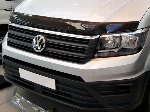 [4M-CRAFTER18BG#] VW Crafter 2017- Dark smoke bonnet guard