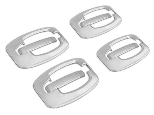 [4M-DUCA3CHRDHC#] Fiat Ducato 06-14 Chrome 4PC door handle covers