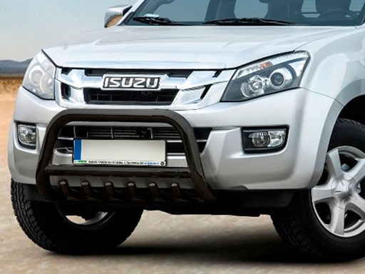 [4M-D-MAX-R1270B#] Isuzu D-Max 2012-2017 Black 70MM front A-bar
