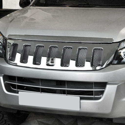 [4M-DMAXGRILL#] Isuzu D-Max 2012-2017 Chrome styling grille with mesh insert