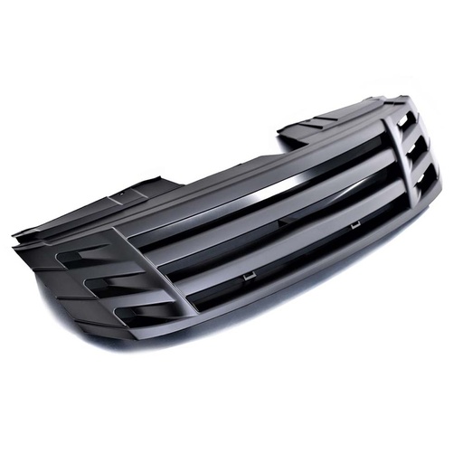 [4M-DMAX12-CHAP-HORIZONTALGRILLE#] Isuzu D-Max 2012-2017 Matte black horizontal grille