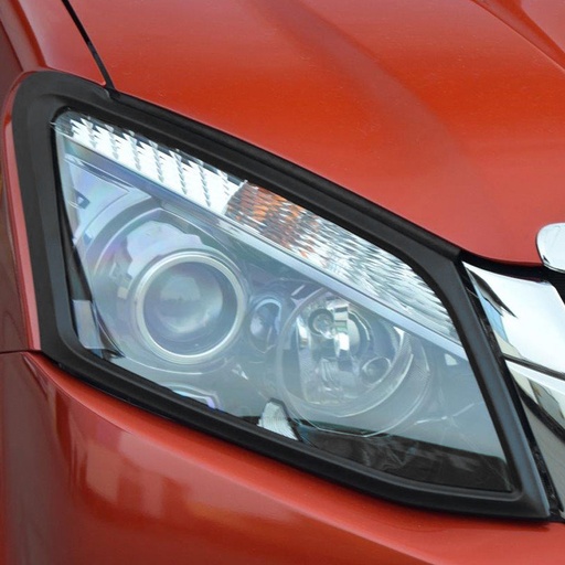 [4M-DMAXHLCBLACK#] Isuzu D-Max 2012-2017 Black headlight covers