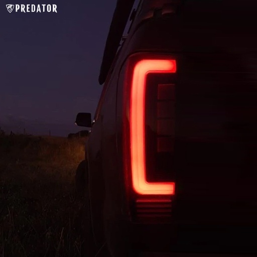 [4M-DMAX12-CHAP-LEDTAILLIGHTS#] Isuzu D-Max 2012-2020 Smoked LED rear tail lights