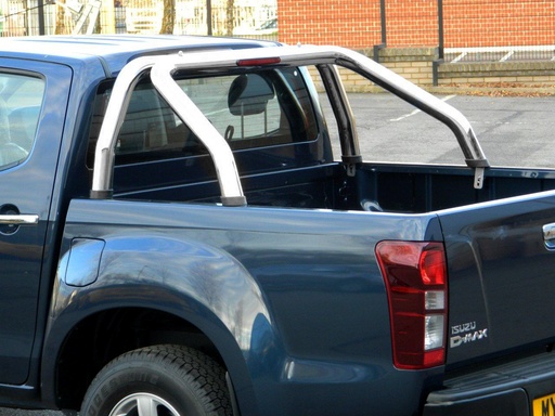 [4M-DMAXDBLSPROLL#] Isuzu D-Max 2012-2020 Stainless steel single hoop sports roll bar