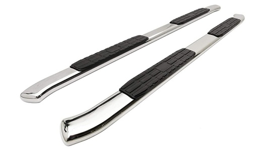 [4M-DMAXSSSBOVW#] Isuzu D-Max 2012-2020 Stainless steel side bars with steps