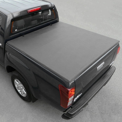 [4M-DMAXDBLTONNTRI#] Isuzu D-Max 2012-2020 Soft Tri-Folding tonneau cover