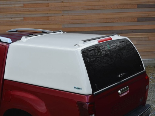 [4M-DMAX17DCPROTOPLOWTRADES529#] Pro//Top Tradesman canopy double CAB in 529 titanium silver - glass rear door