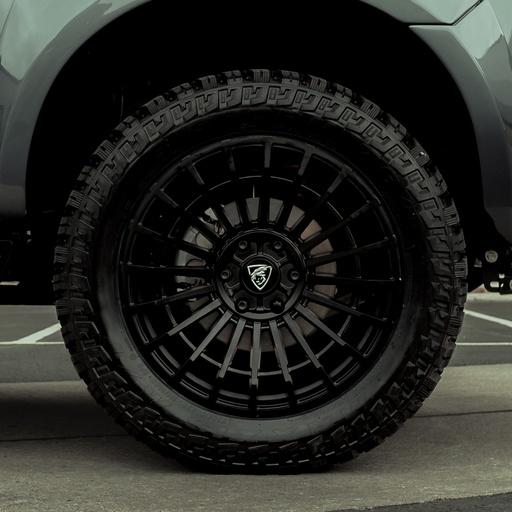 [4M-20X9.56X139ET16CB106.1/ICON-DMAX#] Isuzu D-Max 20" Predator Iconic alloy wheel - matt black
