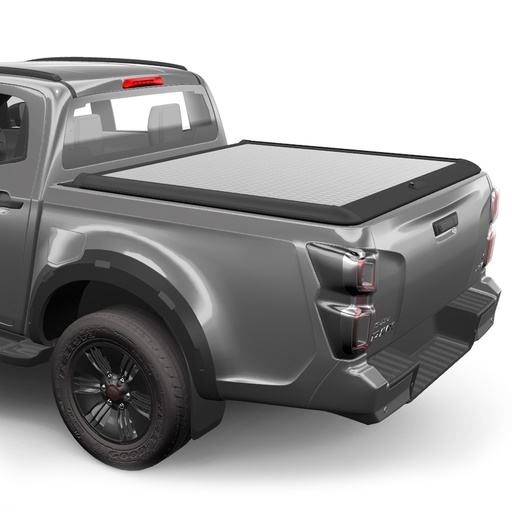 [4M-DMAX20DBL-MT2CHEQR#] Isuzu D-Max 2021- Mountain Top chequer lift-up cover MT2