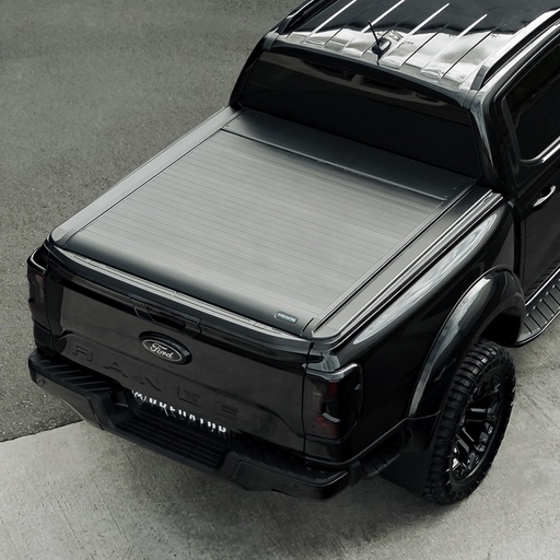 [4M- DMAX20-E-ROLLTOP.6#] Isuzu D-Max 2021- Black Predator Electric roller shutter