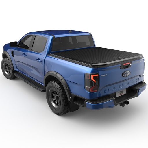 [4M-ATC0068] Ford Ranger/Raptor 2023+ aludeck tonneau cover zwart
