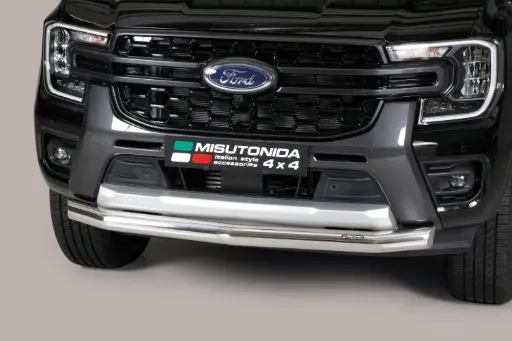 [4M-SLF/525/IX] Front Protection Ford Ranger Double Cab - Inox