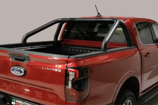 [4M-RLD/525/PL] Roll Bar Ford Ranger Double Cab - Black