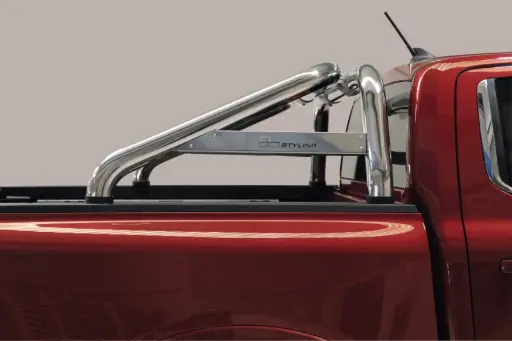[4M-RLD/K/525/IX] Roll Bar Ford Ranger Double Cab - Inox