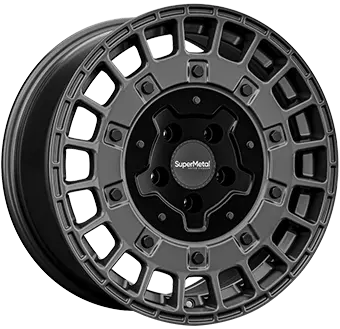 SUPERMETAL RIG Gunmetal 8,0X18 5/160 ET45 CH65,1